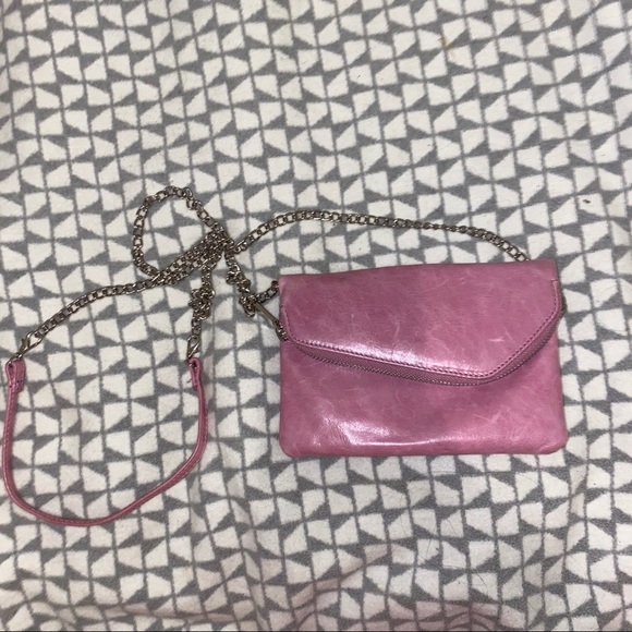 Hobo Daria Magenta Convertible Crossbody Clutch - Picture 2 of 7